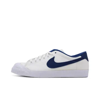 Nike APC ALL COURT PREMIUM Skateboard Shoes Men Low-Top White/Blue