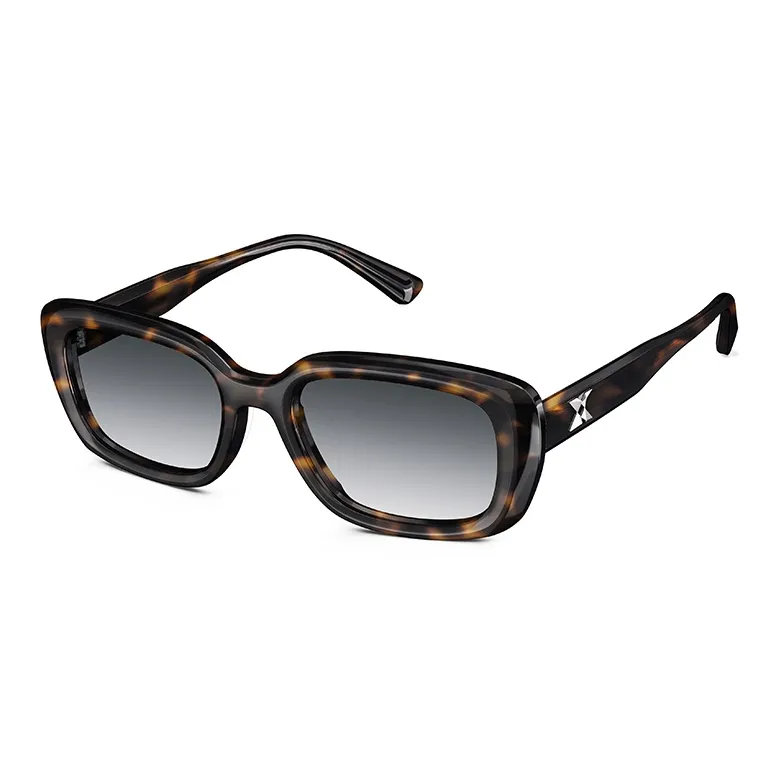 MOLSION Plate Frame Square Sunglasses Unisex-37