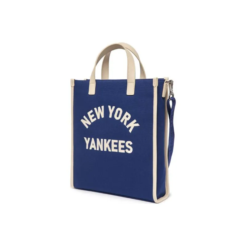 MLB Nylon Tote Bag, Shopping Bag, Shoulder Bag, Crossbody Bag, Handbag Regular Unisex Blue-2