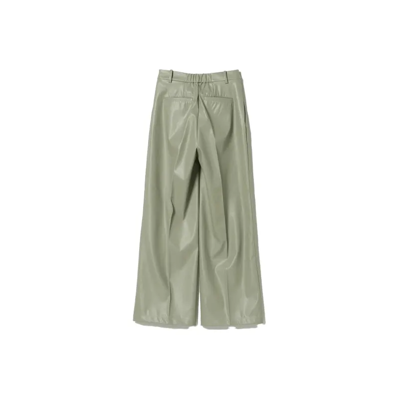 Beams Casual Pants Women's Green-1