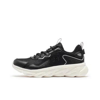 361° Low Top Running Shoes Women's Black And Light Purple