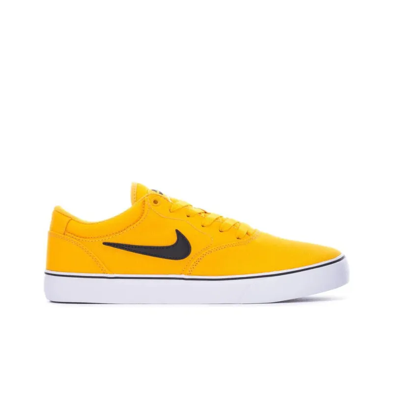 Nike SB Chron Slip-Resistant Coverage Low-Top Skateboard Shoes Men's Yellow-1