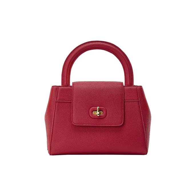 JONBAG Synthetic Leather Spring Bag Shoulder Bag, Crossbody Bag, Handbag Trumpets Women's Red-1