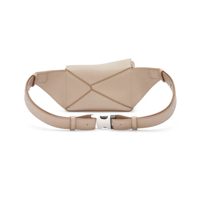 LOEWE Puzzle Classic Cow Leather Fanny Pack Mini Men's Sand-3