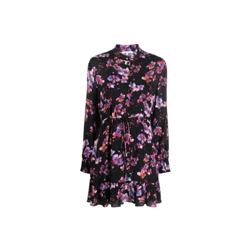 Patrizia Pepe Long-Sleeved Dresses Women's Purple