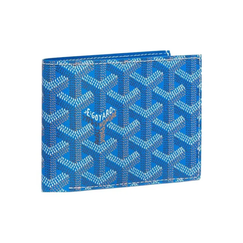 GOYARD Victoire Canvas With Leather Wallet Unisex 11 Colors-20