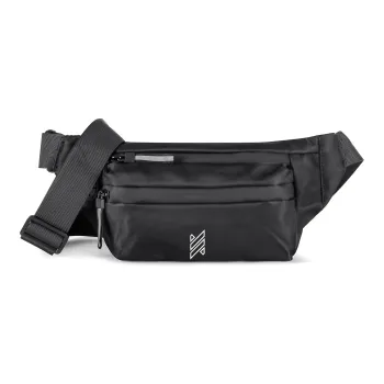 NOMK Oxford Workwear Bag Pillow Bag, Backpack, One Shoulder, Crossbody, Fanny Pack Unisex Black/Camouflage