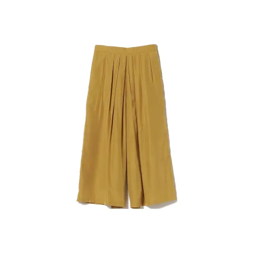 Beams Casual Pants Women's Mustard