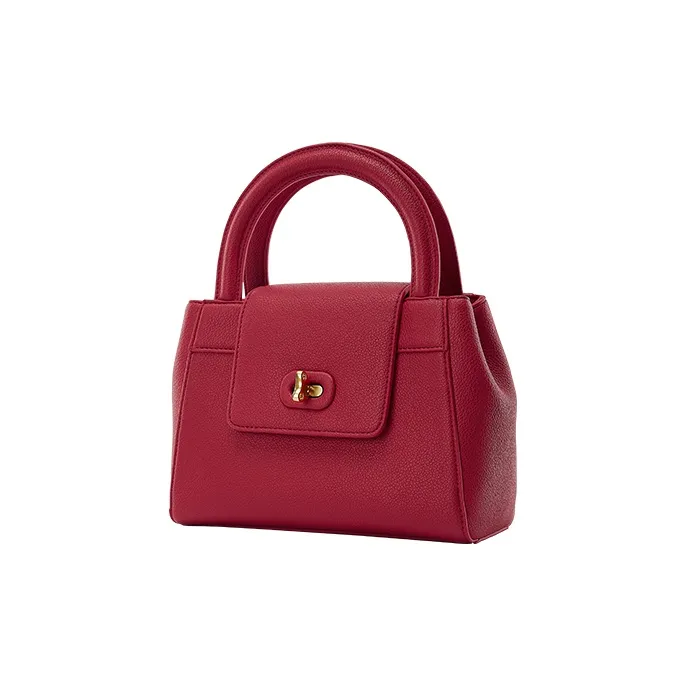 JONBAG Synthetic Leather Spring Bag Shoulder Bag, Crossbody Bag, Handbag Trumpets Women's Red-2