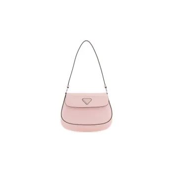 PRADA Cleo Leather Portable Crossbody Bag Shoulder Bag Women's Pink
