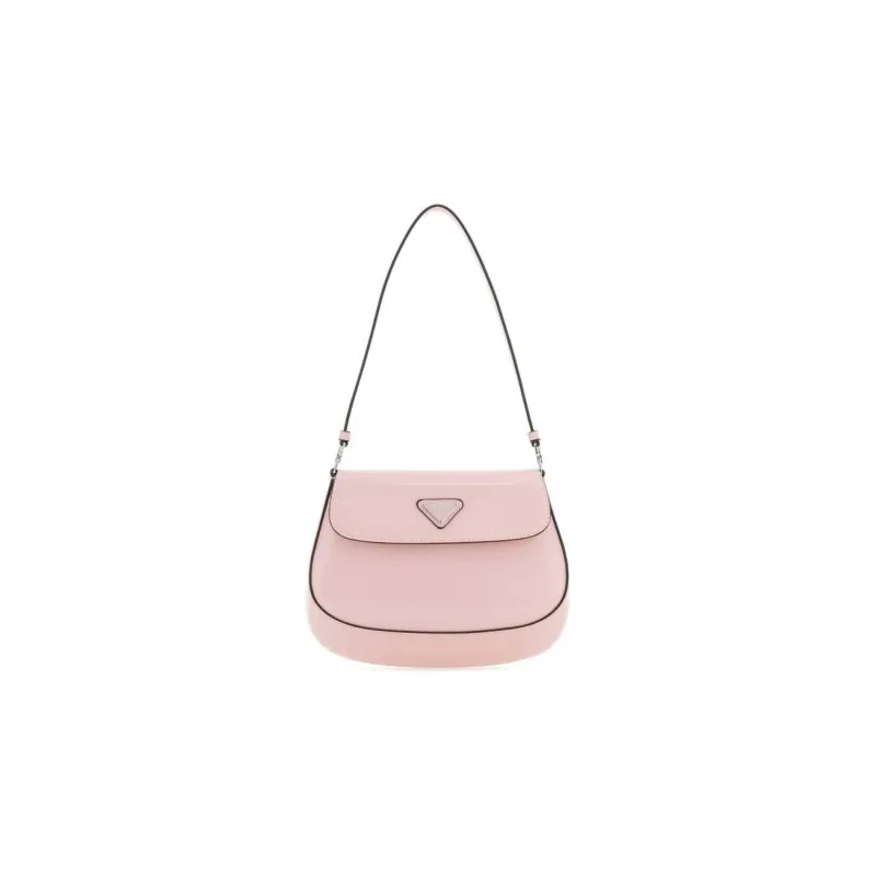 PRADA Cleo Leather Portable Crossbody Bag Shoulder Bag Women's Pink-0