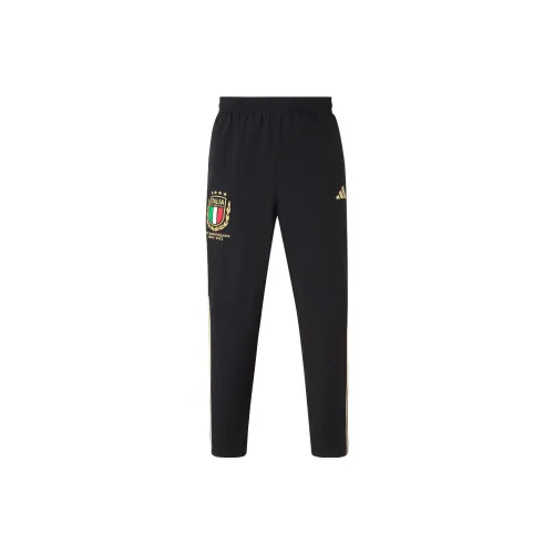 Adidas Italy Knitted Sweatpants Men Black