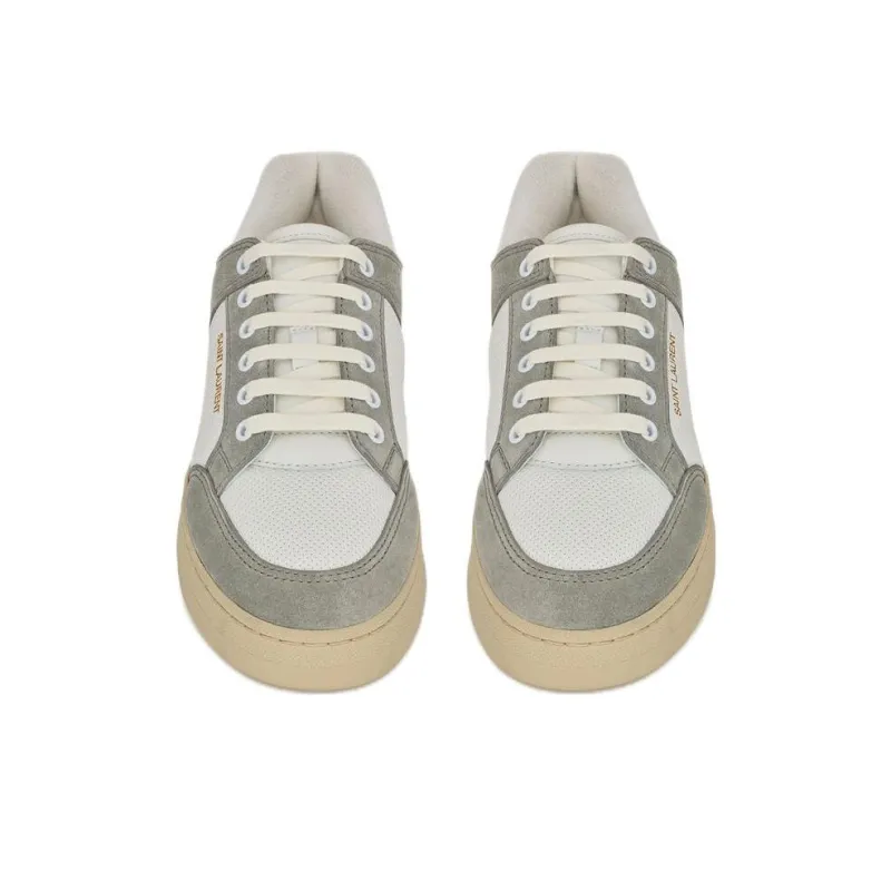 SAINT LAURENT Panelled Lace-up Sneakers-3