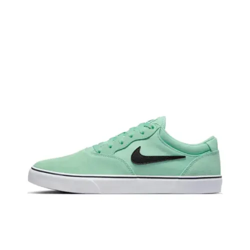Nike SB Chron 2 Deportivo Skate Slip-Resistant Low-Top Skateboard Shoes Men's Cyan