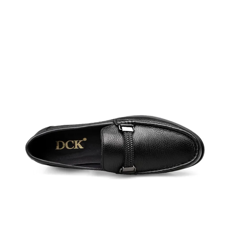 DCK Men's Casual Shoes Men Low Top Black/Brown-3