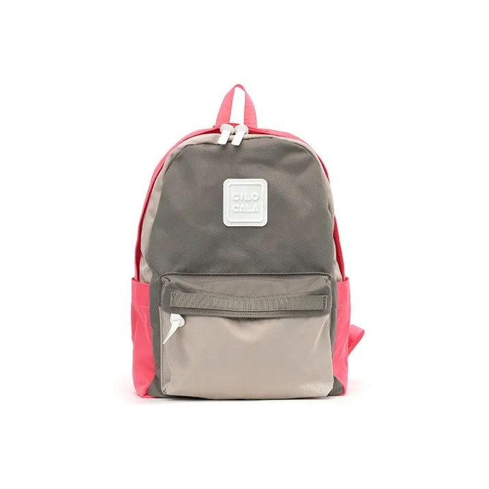 CILOCALA Nylon Laptop Backpack Large Size Unisex Light Purple-1