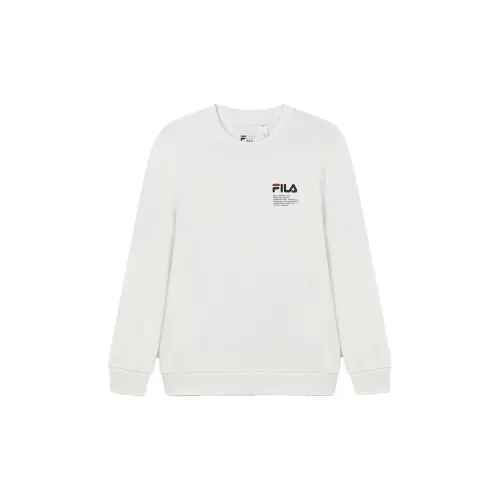 FILA Sweatshirts Men Cloud White