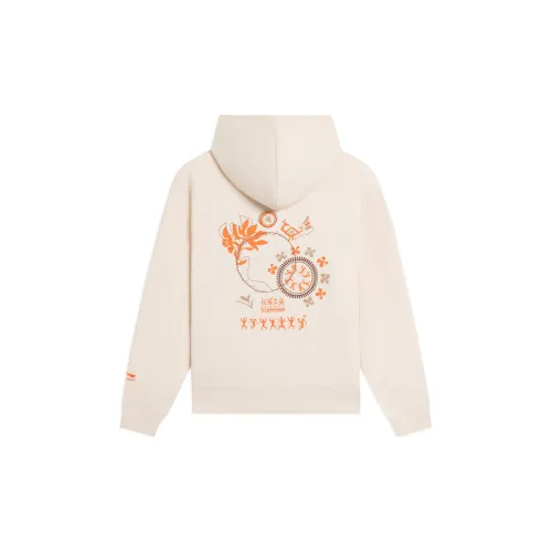 LINING Sports Life Collection Sweatshirts Women's Swan White