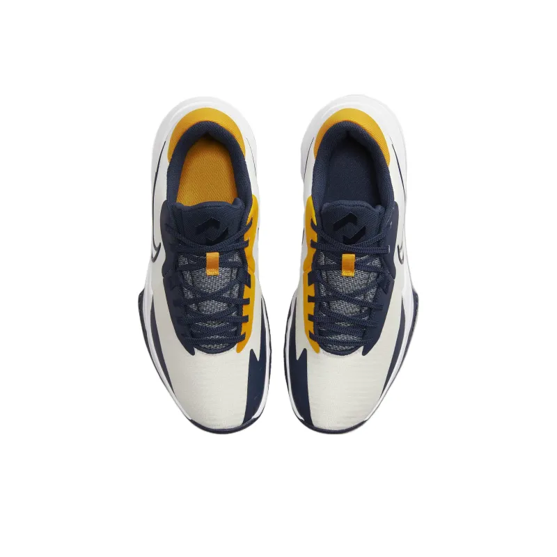 Nike Precision 6 White Midnight Navy Gold-3