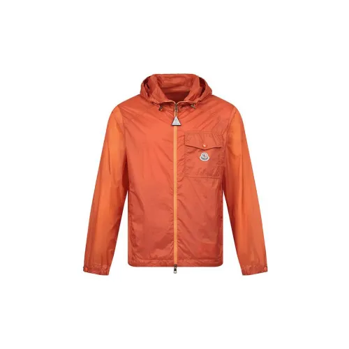 Moncler Jackets Men Orange