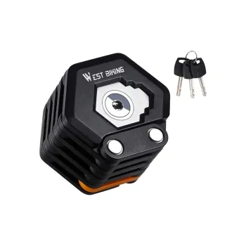 WEST BIKING Bicycle Locks Rust Resistant Adjustable Folding Lock