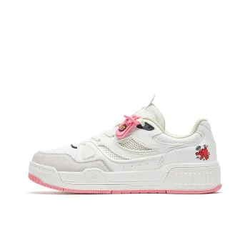 XTEP Reverse Low Top Skateboard Shoes Women's Sail White