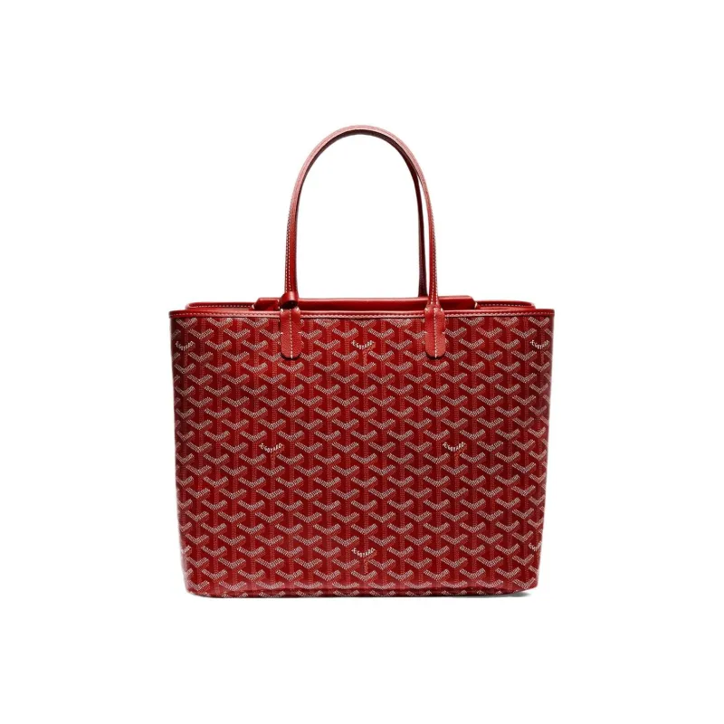 GOYARD Isabelle Canvas With Leather Tote One Shoulder Handbag Small Size Women's 11 Colors-9