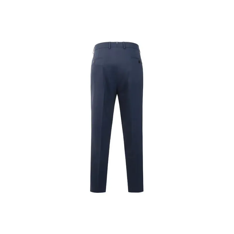 Zzegna Suit Trousers Men Dark Blue-1