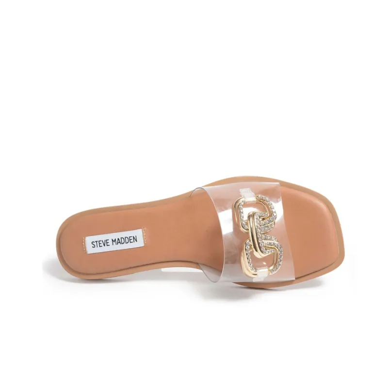 STEVE MADDEN Stylish Sandal 1.4cm Women's Transparent-3