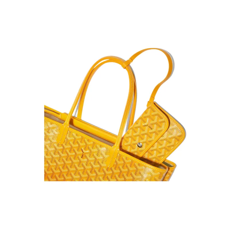 GOYARD Isabelle Canvas With Leather Tote One Shoulder Handbag Small Size Women's 11 Colors-32