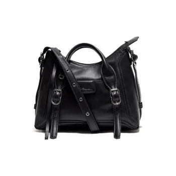 3.1 Phillip Lim Pashli Lambskin Biker Bag Briefcase Shoulder Bag Crossbody Bag Handbag Women's Black