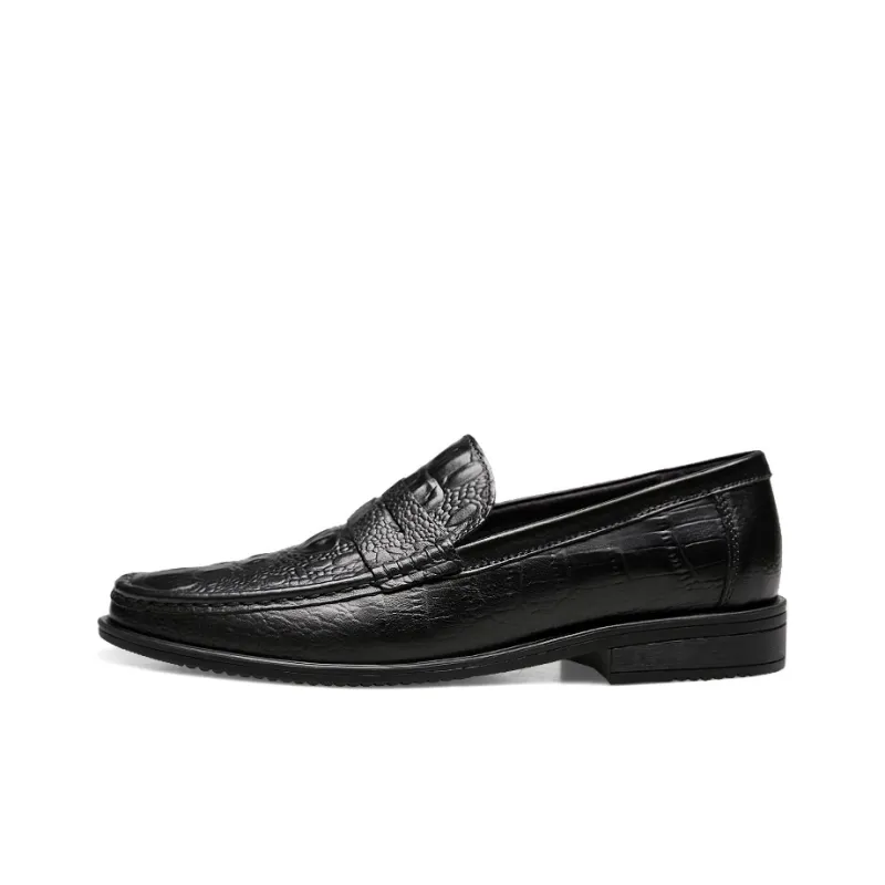 DCK Men's Casual Shoes Men Low Top Black/Red Brown/Dark Brown-0