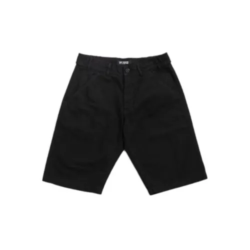 RAF SIMONS Logo-patch Denim Shorts