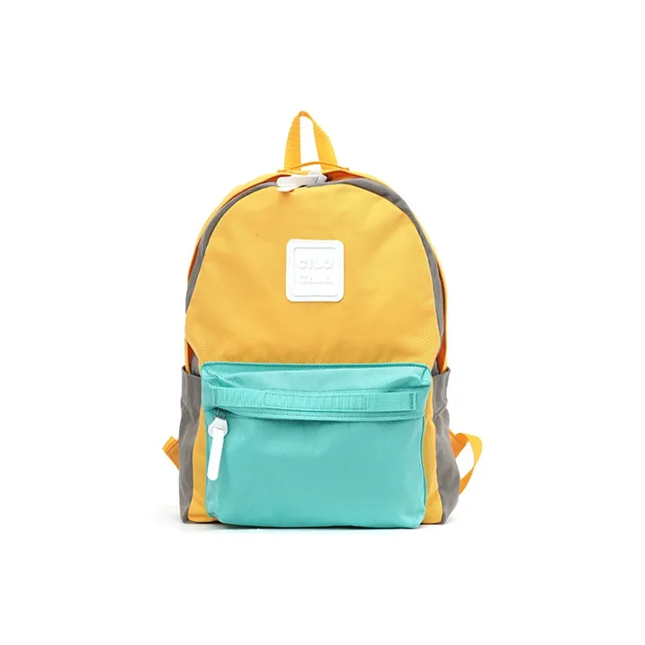 CILOCALA Nylon Laptop Backpack Large Size Unisex Light Purple-2