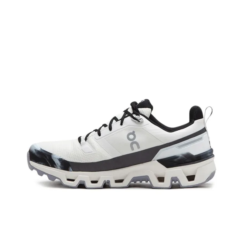 On Running Cloudwander Waterproof Ivory Black-0