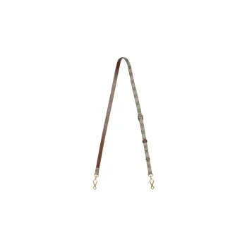 GUCCI Canvas With Leather Bag Straps Women's Beige & Brown