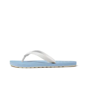 COACH Rubber Sole Flip Flops Women's Blue White