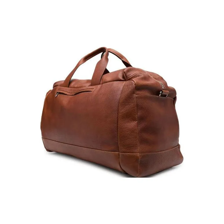 Brunello Cucinelli Leather Shoulder Bag Crossbody Bag Handbag Men's Brown-2