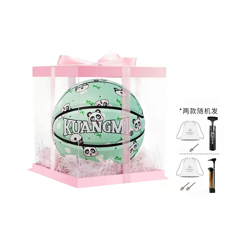 Kuangmi PU Basketball Turquoise Size 5 Ball Training Unisex-6