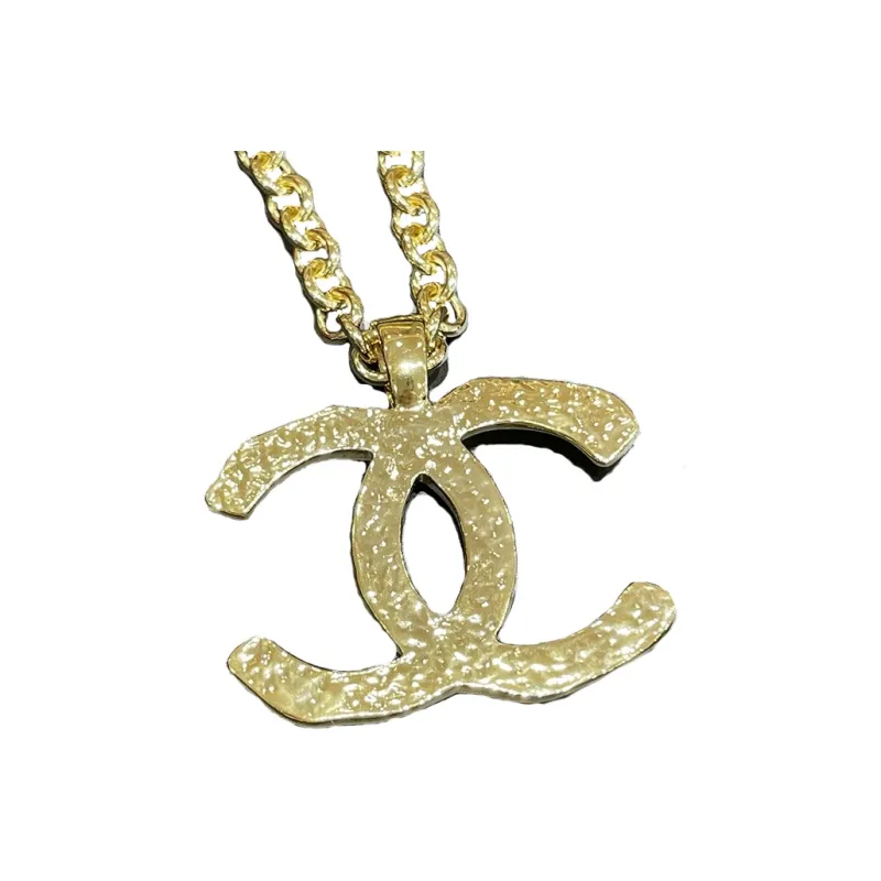 CHANEL Pre Owned 1994 Cc Logo Pendant Necklace-1