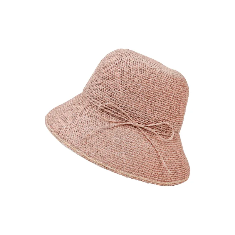 MARJAKURKI Linen Sun Protection Hat, Breathable Travel And Office Wear Women's-3
