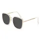 Ecru Frame with Gray Lens (TY0093-1)