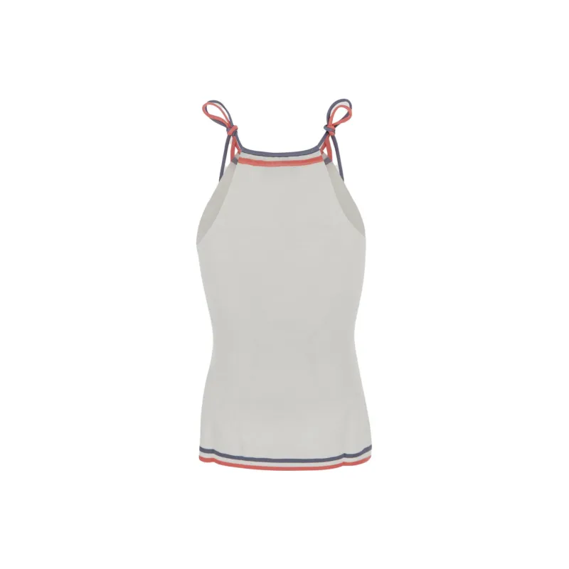 FENDI Contrast Trim Strapped Top-1