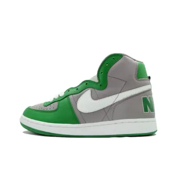 Nike Terminator Vintage Basketball Shoes Men High Top Green/Gray/White