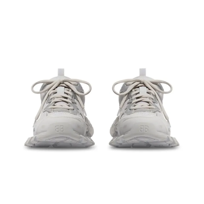 Balenciaga Track 3.0 Low Top Casual Shoes Women's Gray-2
