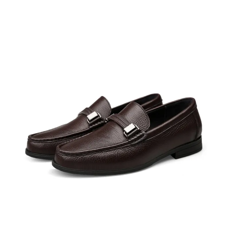 DCK Men's Casual Shoes Men Low Top Black/Brown-6