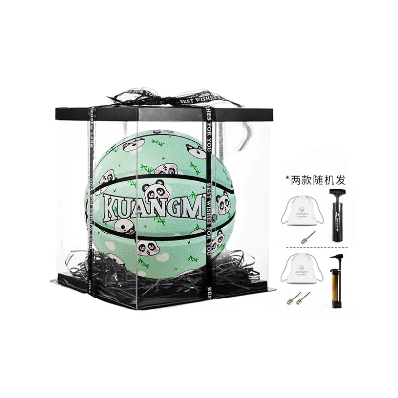 Kuangmi PU Basketball Turquoise Size 5 Ball Training Unisex-8
