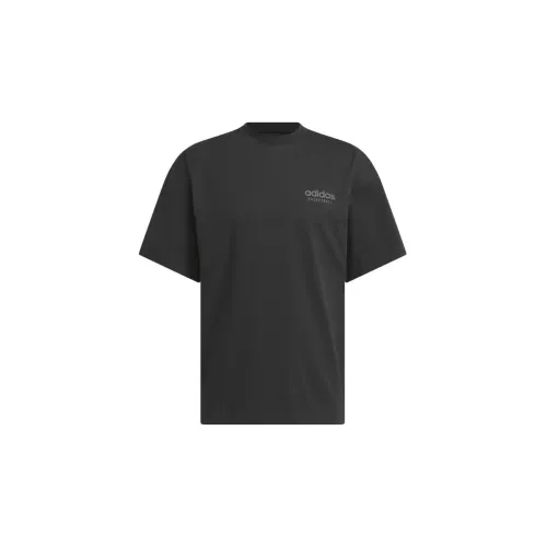 Adidas Basketball T-Shirts Men Black