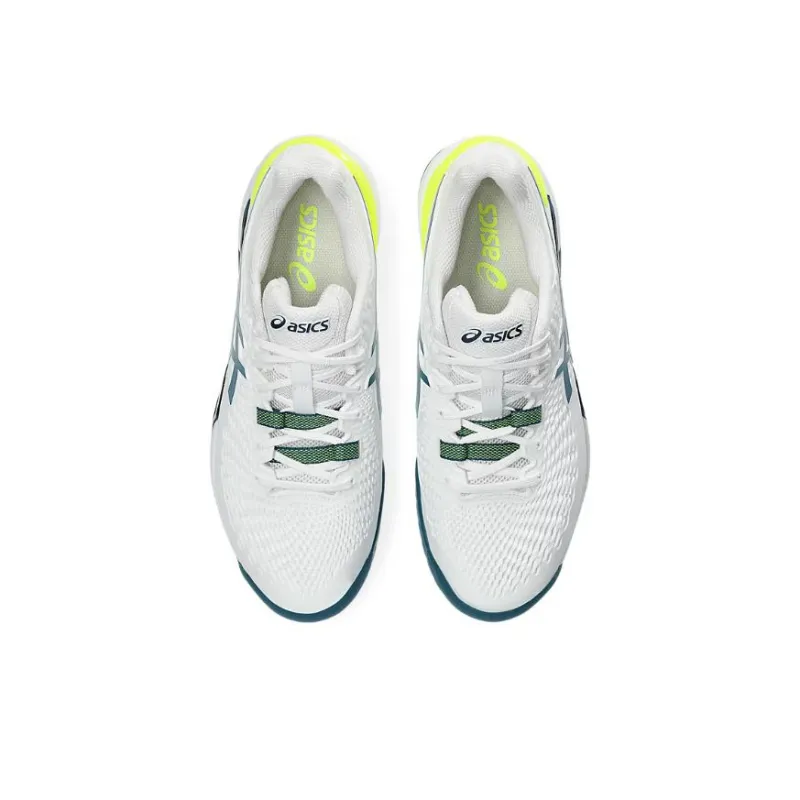 Asics Gel Resolution 9 Wide 'White Restful Teal'-3