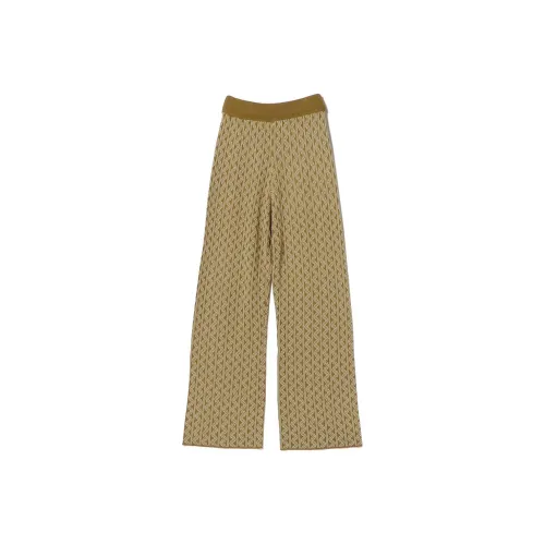 Beams Casual Pants Women's Mustard